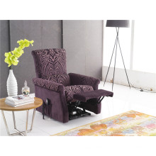 Echtes Leder Chaise Leder Sofa Elektrisch Verstellbares Sofa (778)